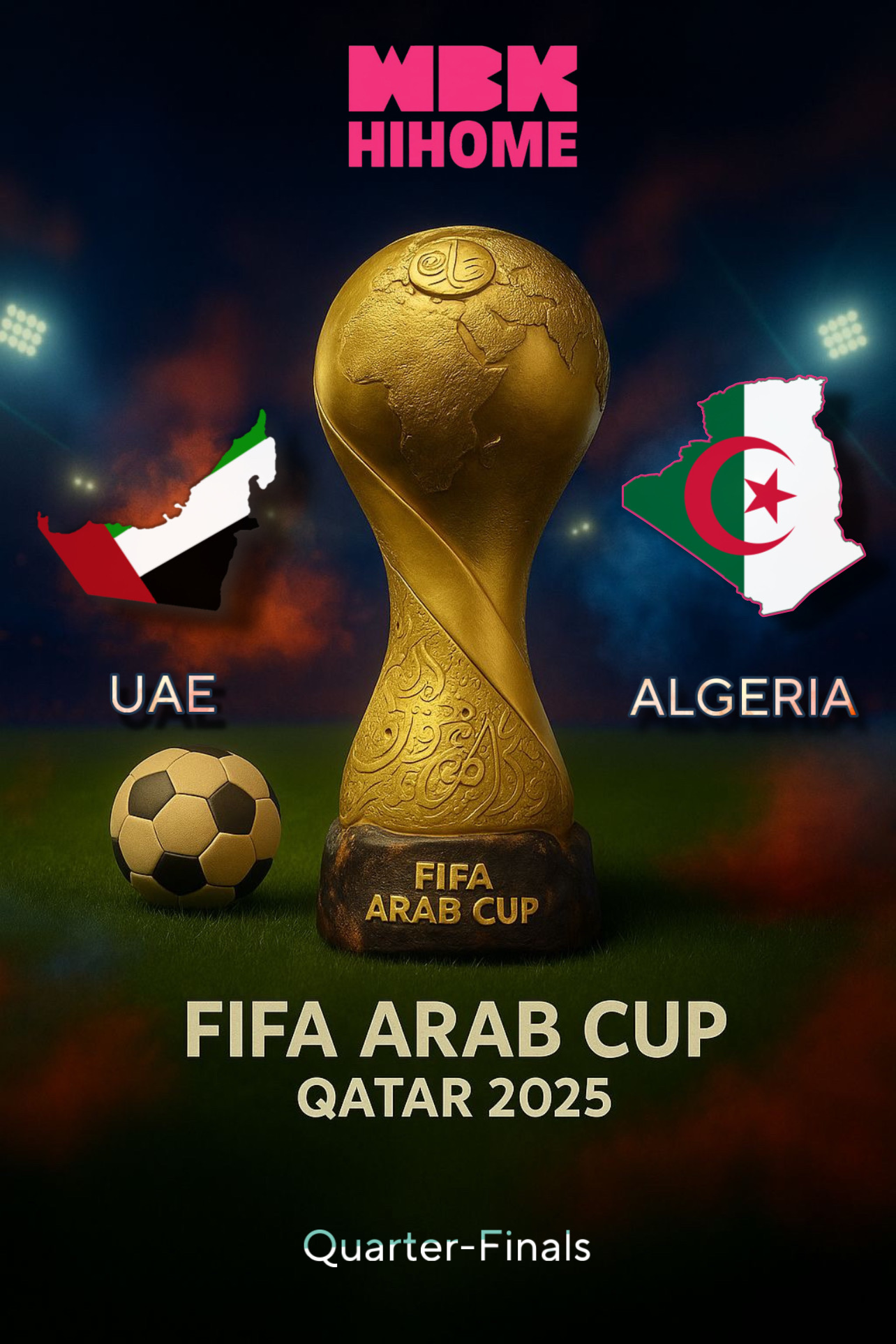 الجزائر ضد الإمارات